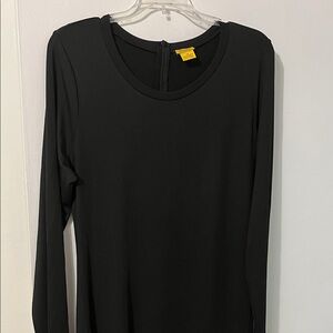 Elegant Black Long Sleeve Cat Suit